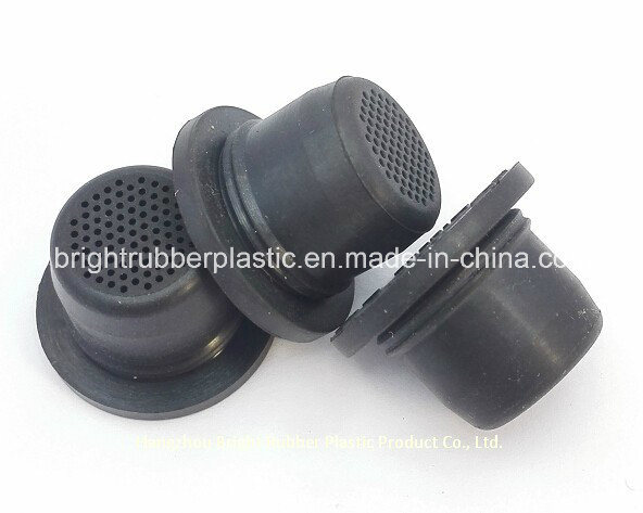 Black Rubber Shock Absorber Bowl of Fire Resistant