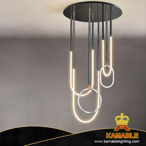 Ресторан моды декоративный современный металлический силиконовый подвесной светильник для использования в помещении (KD91276)