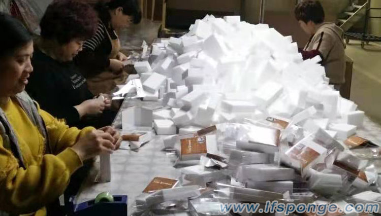 lfsponge Magic Tile Eraser ordered by Australian customers is ready and is being shipped