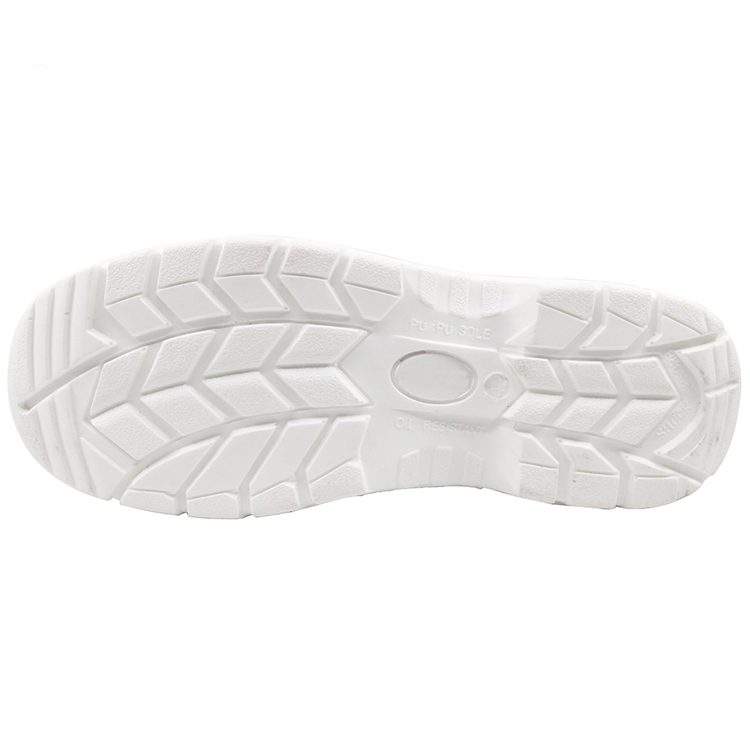 KS002 white microfiber leather CE steel toe kitchen safety shoes Buy