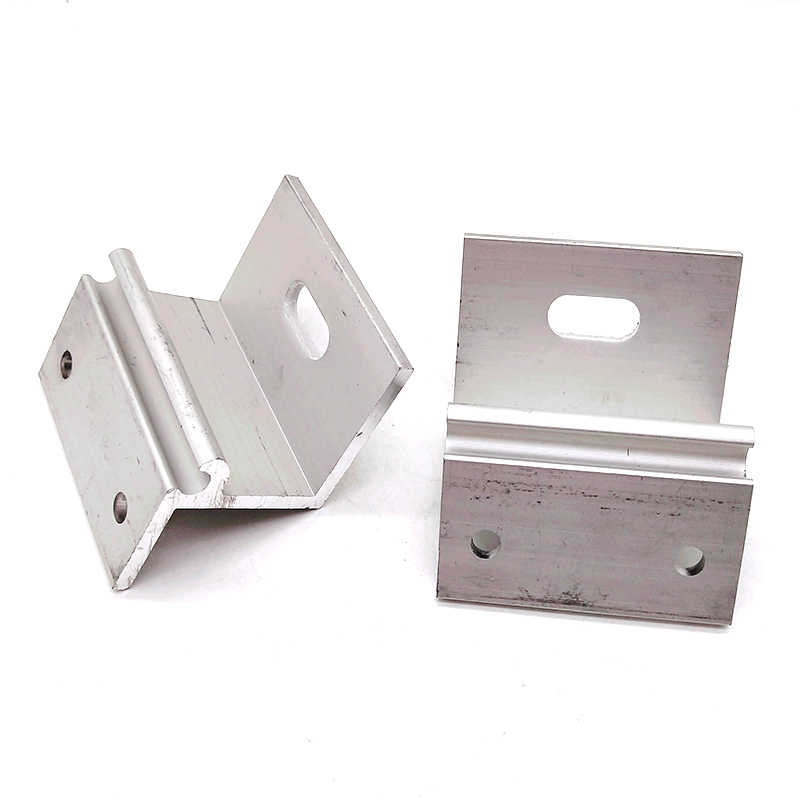Système de montage de panneau solaire de toit Joint de support Toiture en métal Pinces d'extrémité en aluminium/pince en Z