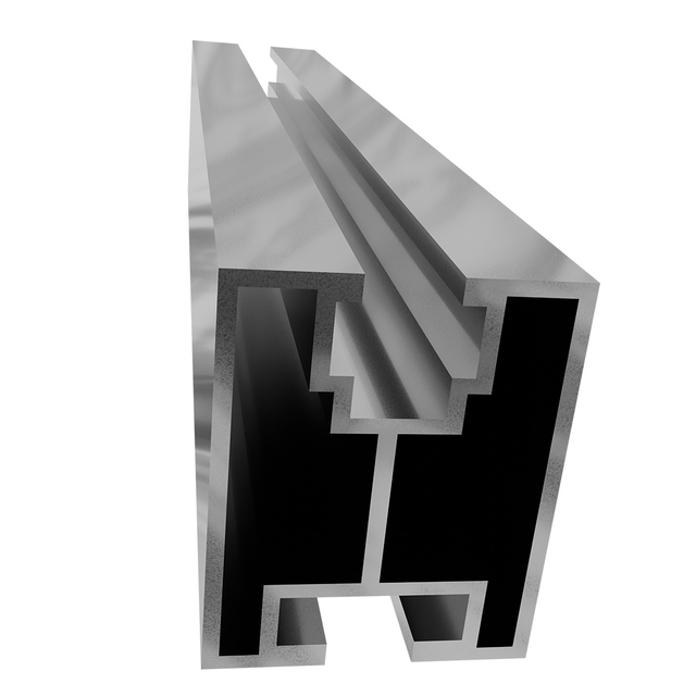 Profilé d'extrusion d'aluminium anodisé industriel personnalisé 4040 pour montage solaire 