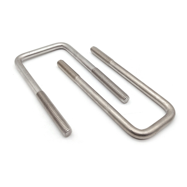 Boulons en U carrés de Bunnings en acier inoxydable OEM de qualité 4.8/8.8