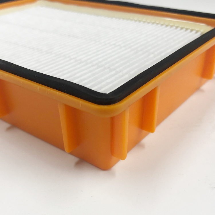  橙色方形 HEPA 过滤器适用于 Eureka HF2 真空吸尘器替换零件 # 61111 & 61495 & 62880