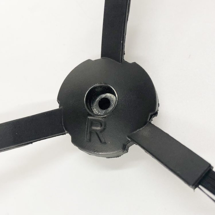 Cepillo lateral de repuesto negro para aspiradora robot Ilife V3 V3S V5 V5S Pro