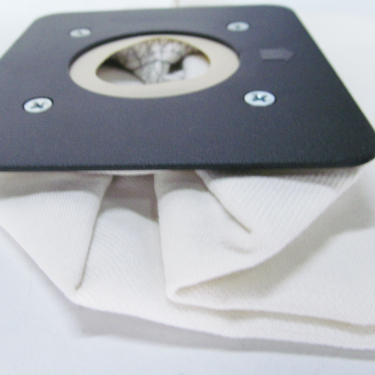  Reemplazo de bolsa de polvo de filtro de tela blanca reutilizable personalizada para aspiradora Thomas