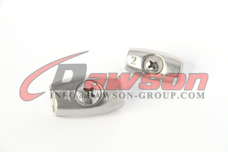 Clip para cable con forma de huevo de acero inoxidable, clip para cable ovalado SS316 - Dawson Group Ltd. - Fabricante, f&aacute;brica de China