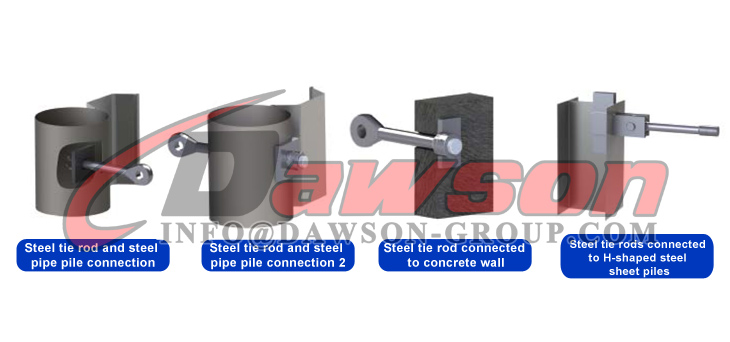 Conexi&oacute;n de pilotes de tirantes de acero y tubos de acero - Dawson Group Ltd. - Fabricante, proveedor y f&aacute;brica de China