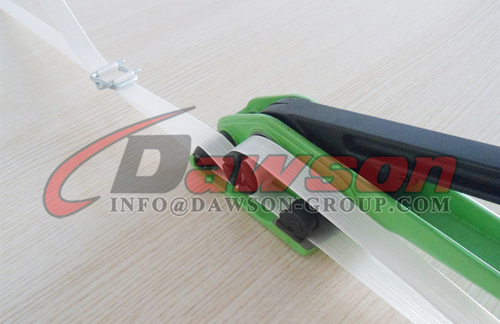 Flejes y hebillas de compuesto de poli&eacute;ster - Dawson Group Ltd. - Fabricante, f&aacute;brica de China