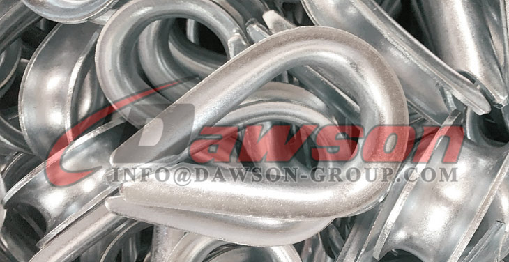 亜鉛メッキワイヤーロープシンブルDIN 6899タイプB - Dawson Group Ltd. - 中国メーカー、サプライヤー、工場