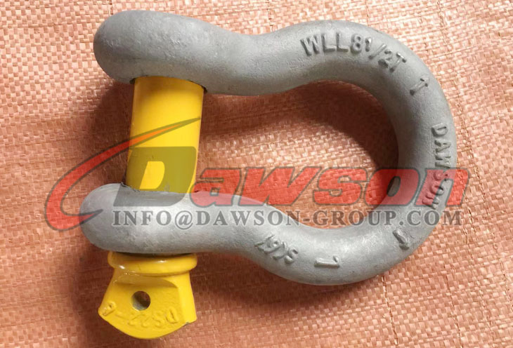 Grillete de anclaje con pasador de tornillo de aleaci&oacute;n forjada tipo EE. UU., Grillete de arco S6 de alta resistencia - Dawson Group Ltd. - Fabricante, proveedor de China