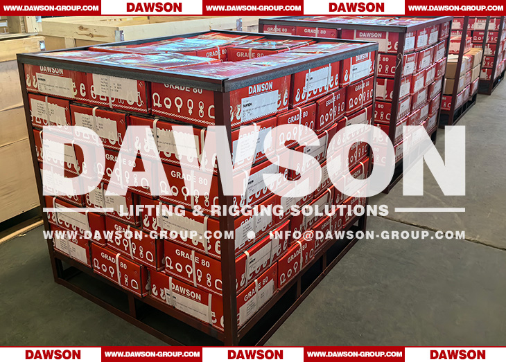 Ganchos y anillos de eslabones de acero de aleaci&oacute;n DAWSON G80, grillete de acero forjado de grado 80 - Dawson Group Ltd. - Fabricante, proveedor y f&aacute;brica de China