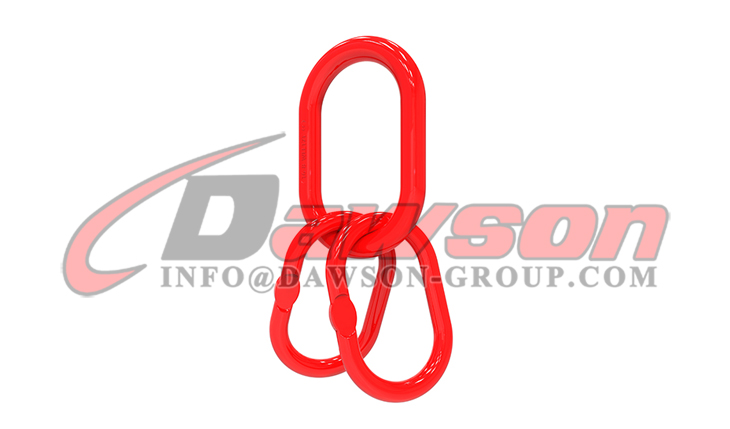 DS488 Conjunto de eslab&oacute;n maestro de tipo europeo plastificado de potencia para cadenas G80 - Dawson Group Ltd. - F&aacute;brica, fabricante, proveedor de China