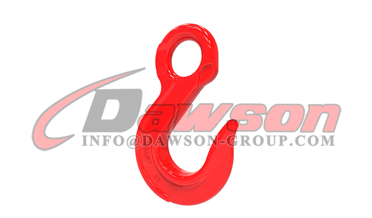 G80 合金鋼鍛造アイ フック、DS831 G80 アイ スリング フック、釣りや海外の索具用ラッチ付き - Dawson Group Ltd. - 中国サプライヤー、工場、メーカー