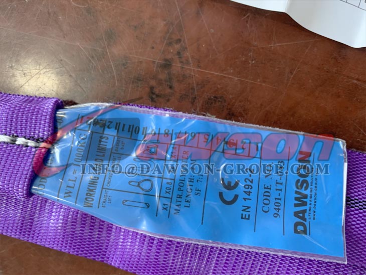 Eslingas redondas de poli&eacute;ster WLL 1T - Dawson Group Ltd. - F&aacute;brica, fabricante, proveedor de China