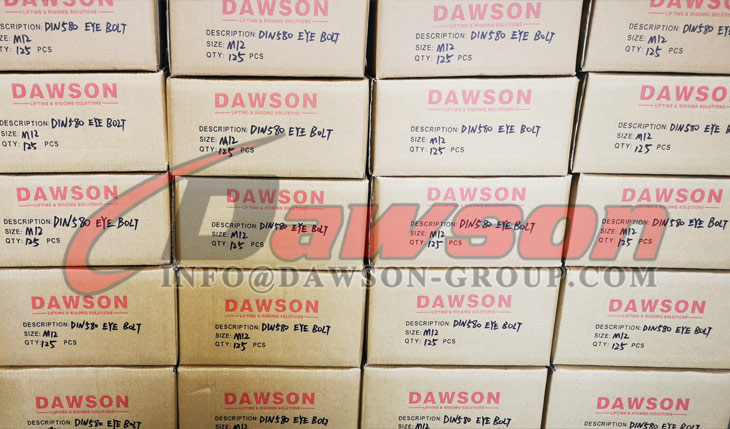 Paquete de c&aacute;ncamos galvanizados DIN 580 Tornillo de c&aacute;ncamo de elevaci&oacute;n - Dawson Group Ltd. - F&aacute;brica, fabricante, proveedor de China