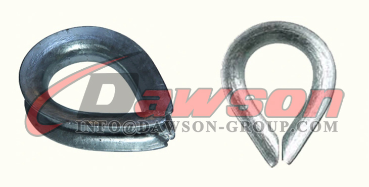 Dedales de cable de acero al carbono s&uacute;per galvanizado por inmersi&oacute;n en caliente, dedal de cable de acero BS464 - Dawson Group Ltd. - Fabricante, f&aacute;brica y proveedor de China