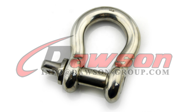 Grillete de arco tipo EE. UU. de acero inoxidable, Grillete de arco tipo EE. UU. SS 304 - Dawson Group Ltd. - F&aacute;brica, fabricante, proveedor de China