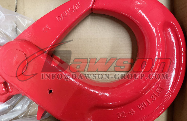DS737 G80 Gancho Selflock de ojo mejorado para eslingas de cadena de elevaci&oacute;n - Dawson Group Ltd. - el fabricante, proveedor y f&aacute;brica de China