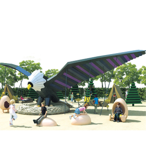 Открытая комплексная игровая площадка Большие орлы с расправленными крыльями Комбинированная игровая площадка для животных (HK-2801)