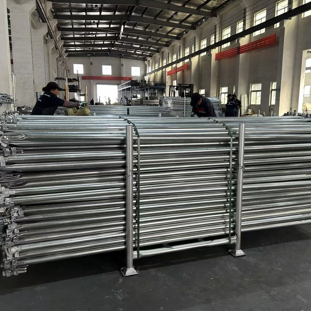 Estalle de acero galvanizado andamio de ataques diagonales