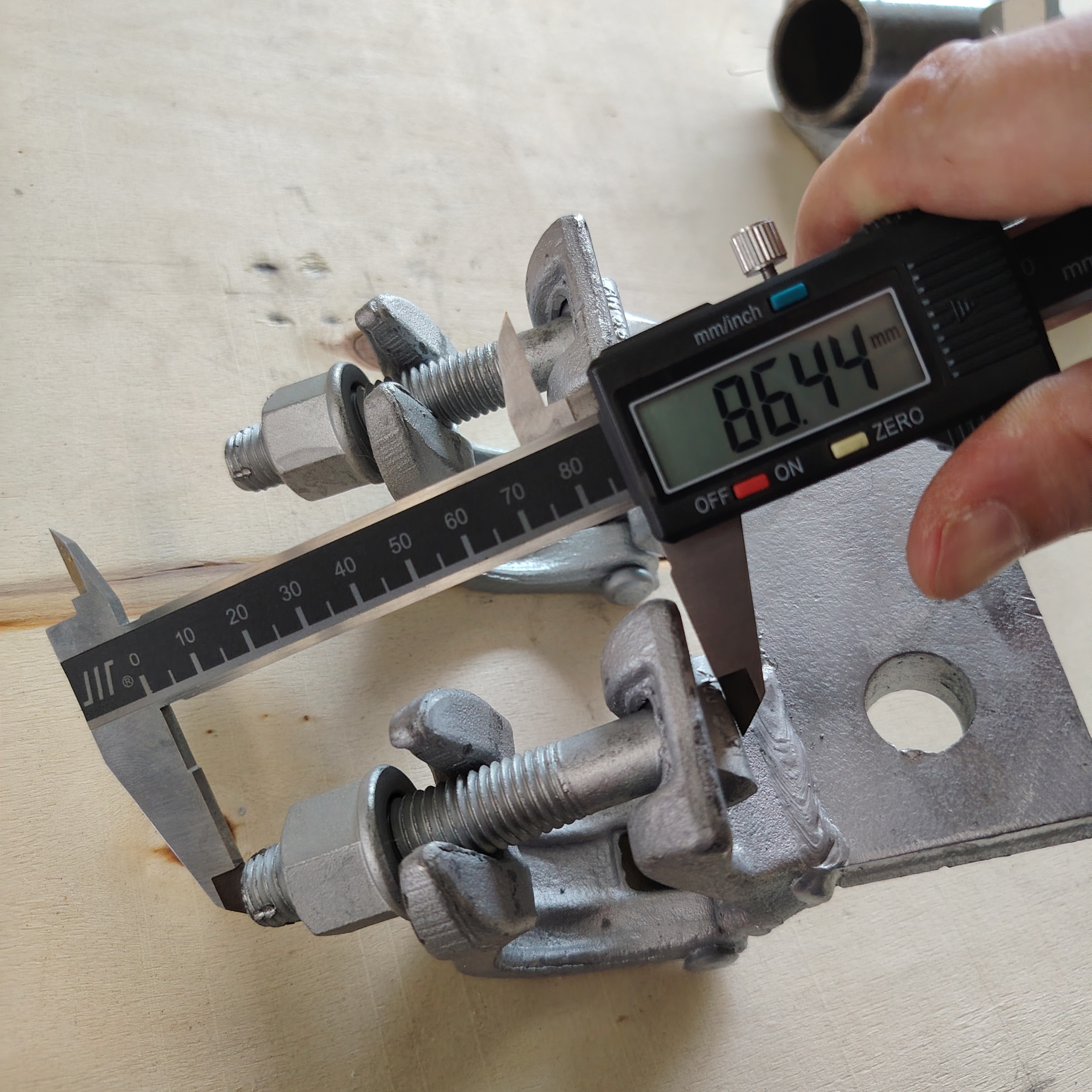 Base a medida Abrazadera de andamio de forma especial 