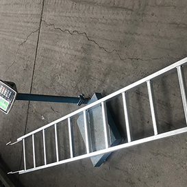 Andamiaje de mono de acero recto Galvanizado