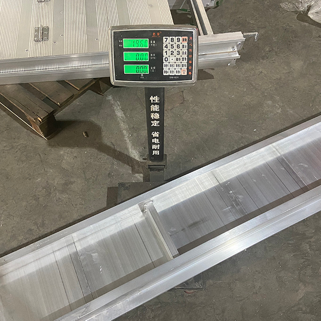 Aluminio Ringlock de andamios de andamio media plataforma 2.4m