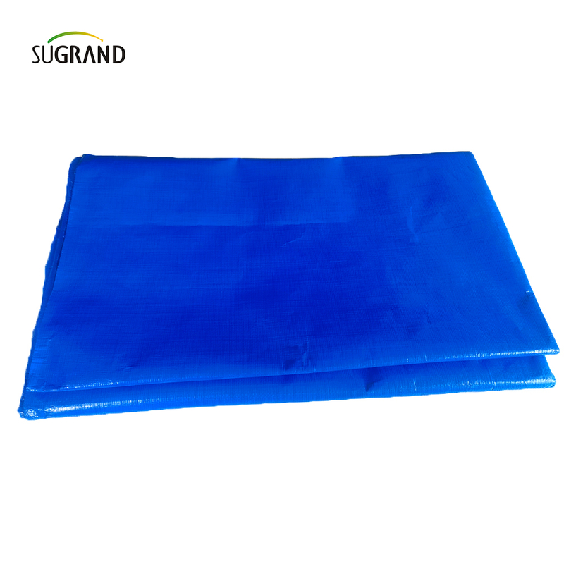 Fabricante de lona de PVC resistente al agua azul duradero de alta resistencia 