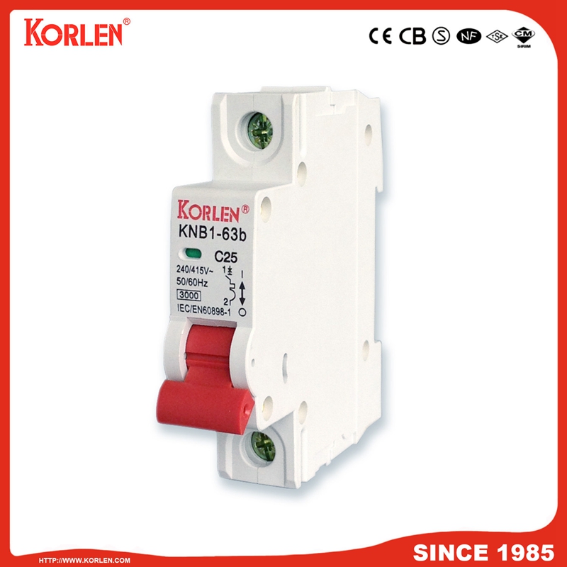 Knb1-63 Miniature Circuit Breaker 2p 1A-63A MCB IEC/En60898-1 with Good ...