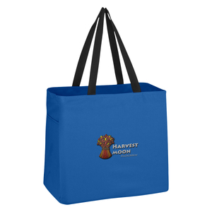 600d Polyester Durable Essential Daily Use Grocery Shopping Reusable Tote Bags