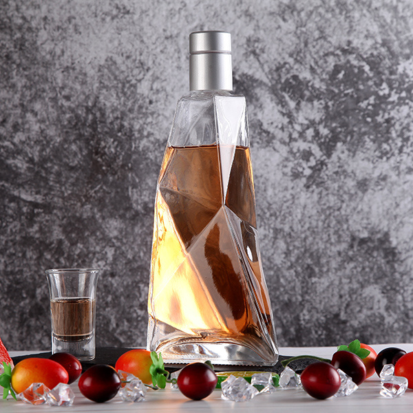  500ml Alcohol Bottles Vodka Glass Bottle 