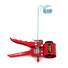 New and Innovative Design Lightweight Metal Frame Compact Red Iron Silicone Caulking Gun for Glue