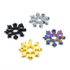Christmas Gift Stainless Steel Color Snowflake Bottle Opener Flat Phillips Screwdriver 18in1 Snowflake Multi Tool