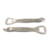 Stainless Steel 304 Jar Opener Multi Function Can Opener Beer / Bottle Opener