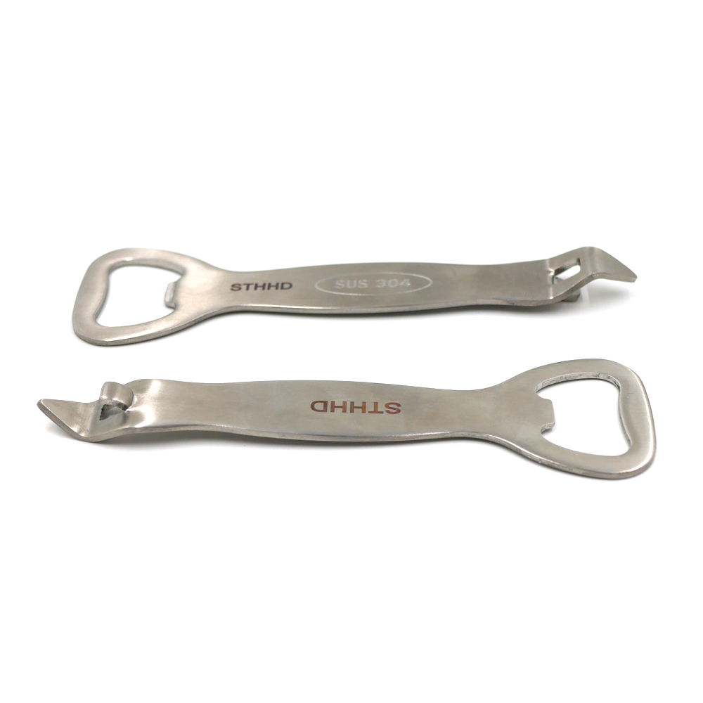 Stainless Steel 304 Jar Opener Multi Function Can Opener Beer / Bottle Opener