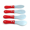 Red Metal Caulking Grouting Tool Finishing Cleaning 4pcs Set Sealant Scraper Kit for Exterior/ Curtain Wall