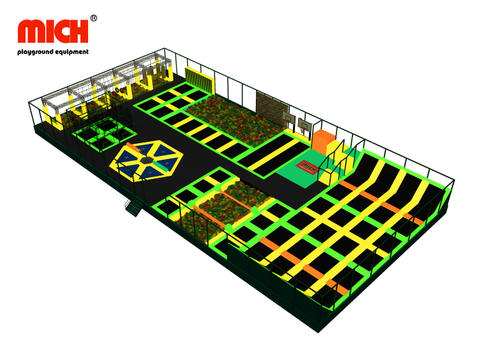 Mich Warna Fluorescent 840 Sqm Trampoline Park