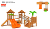 MICH Toddler için açık hava ahşap playhouse
