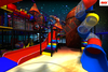 Space Temed 4 niveles para niños Soft Playhouse