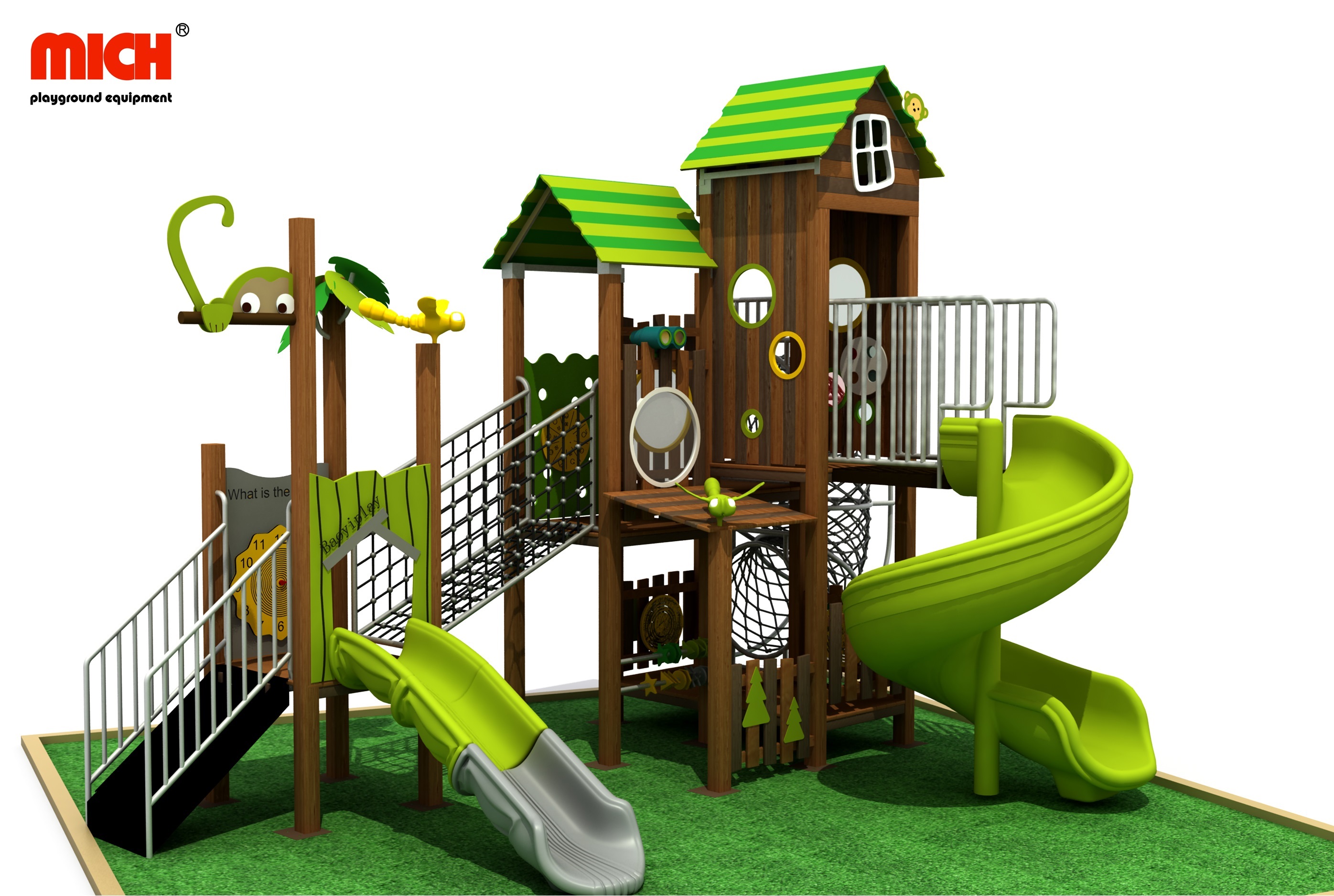 ¿Qué tiene de bueno los parques infantiles personalizados no estándar?