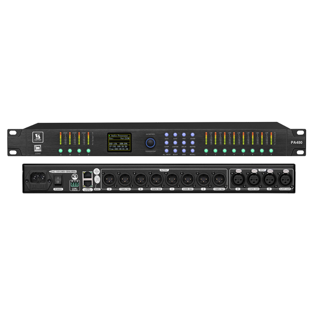 PA480 4 sur 8 Out Digital Audio Processeur avec FIR