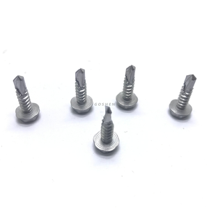 Tornillo autoperforante hexagonal de acero inoxidable Bi-Metal St2.9
