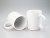 11oz Ceramic Porcelain Stoneware Blank Sublimation Mug, Plain White