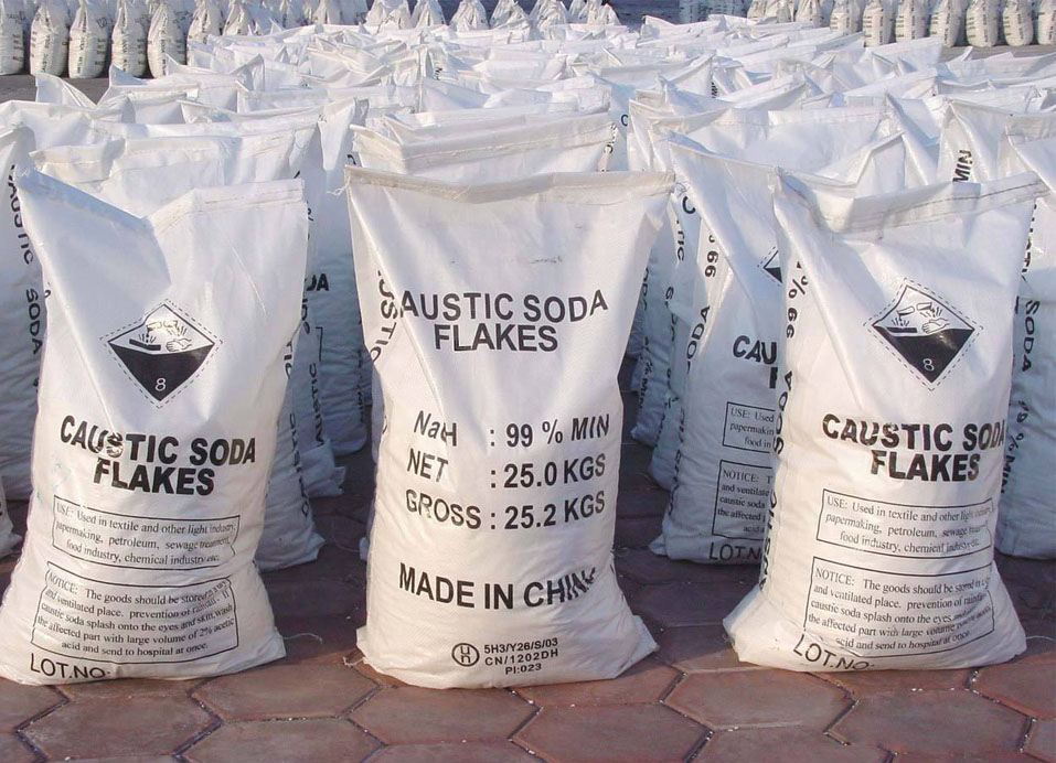 Hidróxido de sódio/soda cáustica em flocos/pérolas