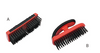 Brosse en plastique double couleur