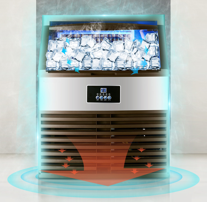 Easily Operation Automatic Cleaning Ice Cube Maker