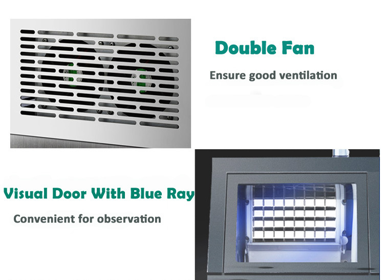 Low Noise 40kg/24h Ice Cube Machine for Bar