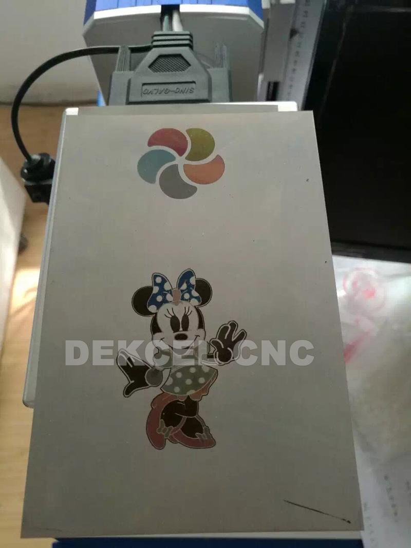 m&aacute;quina de grabado del color del mopa