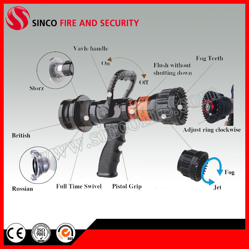 Pistol Grip Fire Nozzle for Fire Fighting